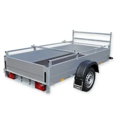 Aluminum lightweight trailer Anssems GTR 750 - box dimensions 251 cm x 126 cm