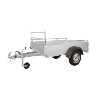Aluminum lightweight trailer Anssems GTR 750 - box dimensions 251 cm x 126 cm
