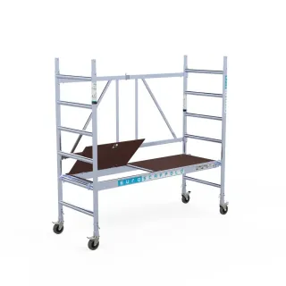 Rusztowanie aluminiowe jezdne CT26 - 75 cm x 190 cm x 3 m - Euroscaffold