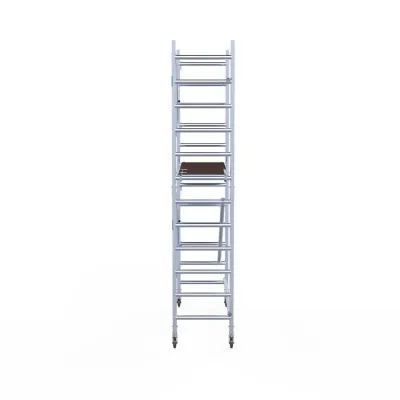 Mobile aluminum scaffold Euroscaffold CT26 - 75 cm x 190 cm x 470 cm