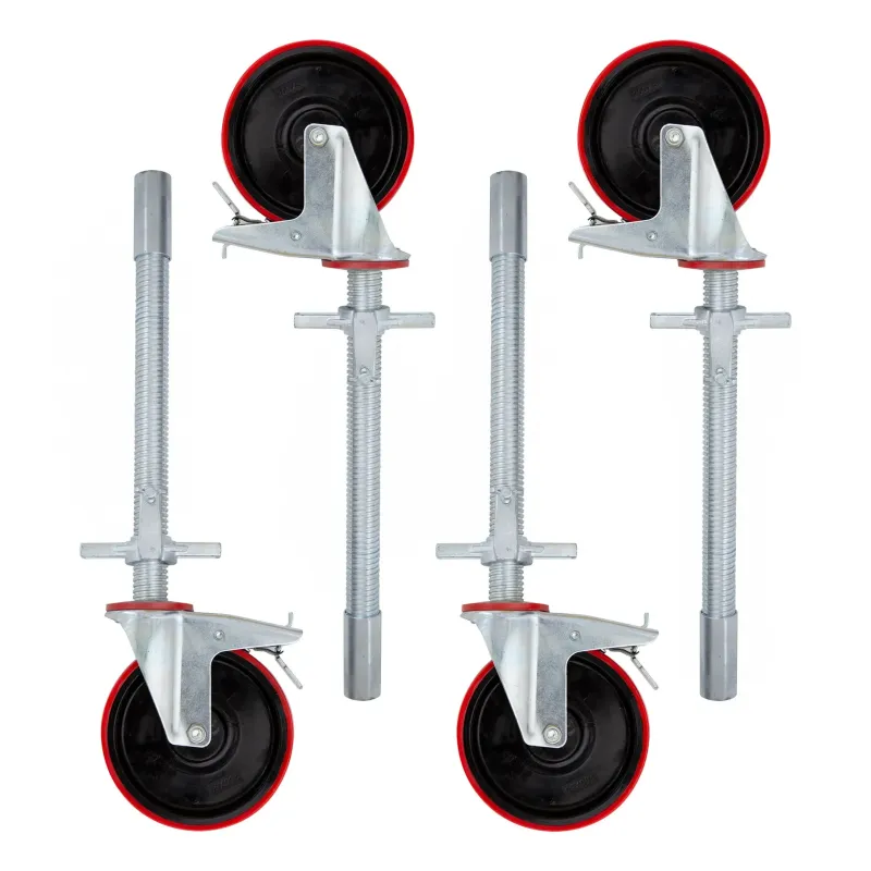 Mobile aluminum scaffolding Combi 75 cm x 190 cm x 400 cm + wheels