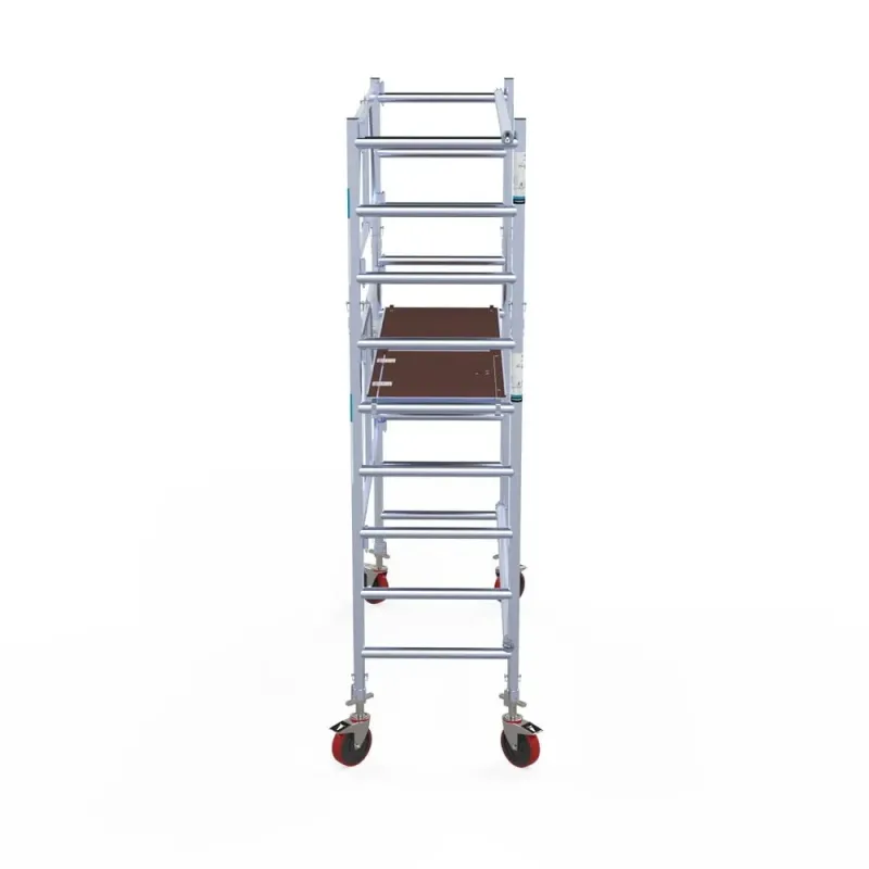 Mobile aluminum scaffolding Combi 75 cm x 190 cm x 400 cm + wheels