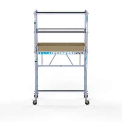 Rusztowanie aluminiowe jezdne małe Compact - 75 cm x 140cm x 350 cm