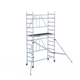 Rusztowanie aluminiowe wąskie Combi - 75 cm x 190 cm x 450 cm