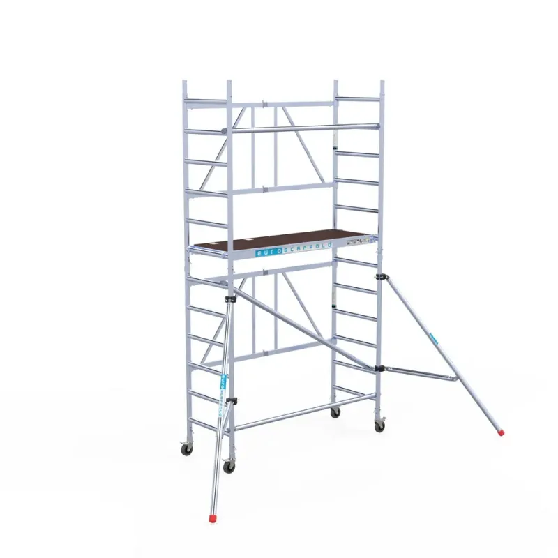 Rusztowanie aluminiowe wąskie Combi - 75 cm x 190 cm x 450 cm