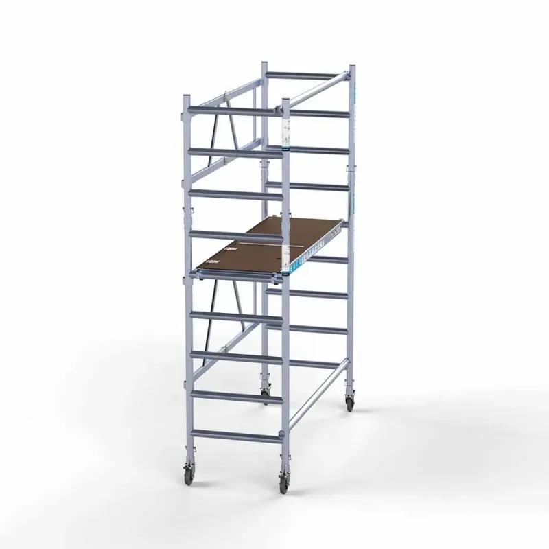Hliníkové pojazdné lešenie Euroscaffold Combi - 75 cm x 190 cm x 400 cm