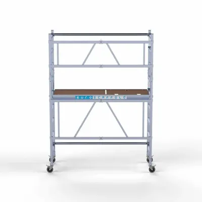 Hliníkové pojazdné lešenie Euroscaffold Combi - 75 cm x 190 cm x 400 cm
