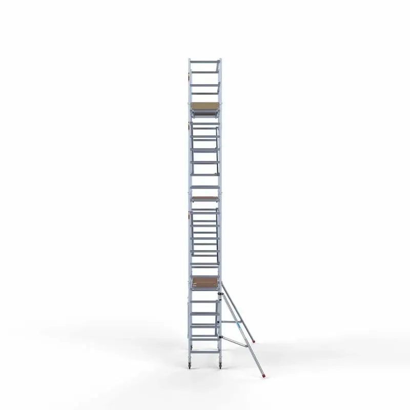Mobile high aluminum scaffold Combi - 75 cm x 190 cm x 7.5 m - Euroscaffold