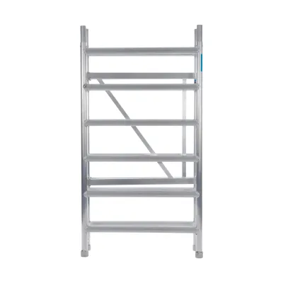 Mobile aluminum scaffolding CT26 - 90 cm x 190 cm x 300 cm