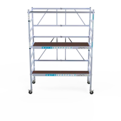 Rusztowanie aluminiowe przejezdne CT26 - 90 cm x 190 cm x 4 m + platforma 30 cm