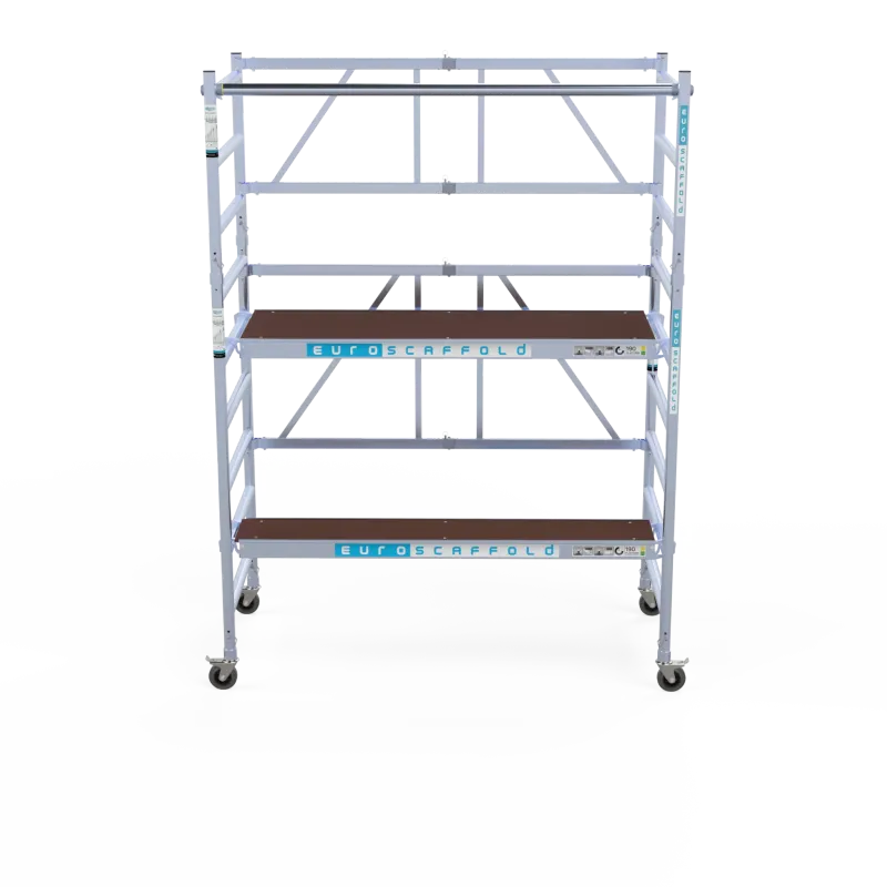 Rusztowanie aluminiowe przejezdne CT26 - 90 cm x 190 cm x 4 m + platforma 30 cm
