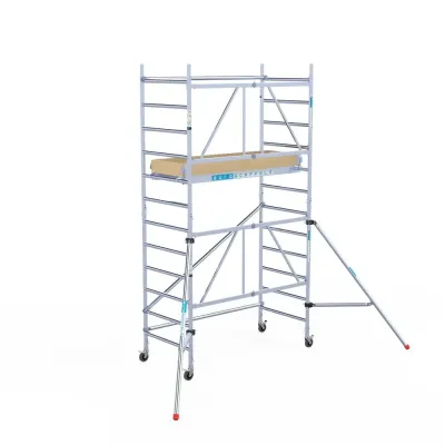 Rusztowanie aluminiowe jezdne Combi - 90 cm x 190 cm x 4,7 m