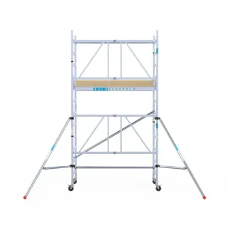 Mobile aluminum scaffolding Combi - 90 cm x 190 cm x 4.7 m