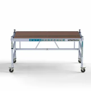 Pojízdné hliníkové lešení Ready - 90 cm x 190 cm x 3 m + plošina 30 cm