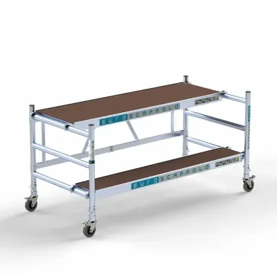 Rusztowanie alu jezdne Ready - 90 cm x 190 cm x 3 m + platforma 30 cm