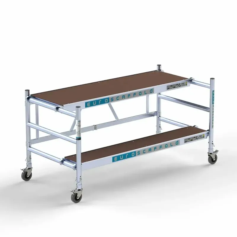Rusztowanie alu jezdne Ready - 90 cm x 190 cm x 3 m + platforma 30 cm