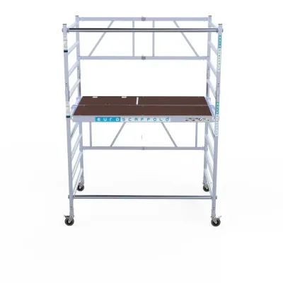 Mobile aluminum scaffold Combi - 135 cm x 190 cm x 400 cm - 4 m
