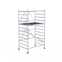Rusztowanie jezdne aluminiowe Combi - 135 cm x 190 cm x 4,7 m - Euroscaffold
