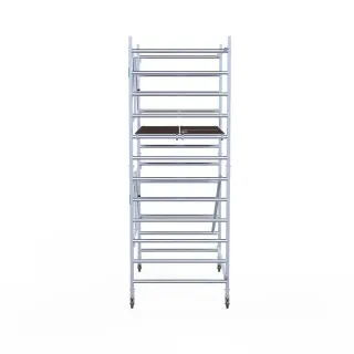 Pojízdné lešení hliníkové Combi - 135 cm x 190 cm x 4,7 m - Euroscaffold