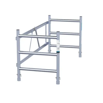 Attachment, foldable frame 75 cm x 190 cm - aluminum scaffolding