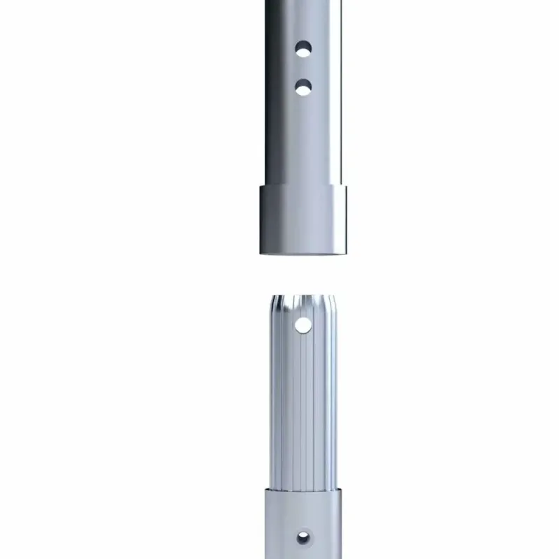 Koncový rám lešení - 2 příčky - 75 cm x 50 cm - zabezpečení
