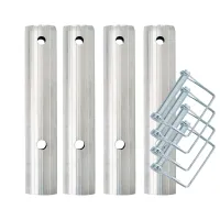 Łączniki do rozbudowy rusztowania aluminiowego, łączenie ram