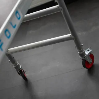 Koleso 150 mm na lešenie - práca bez šmúh - čisté