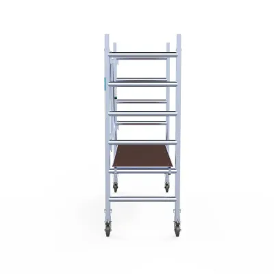 Mobile aluminum scaffolding Euroscaffold CT26 - 75 cm x 190 cm x 300 cm