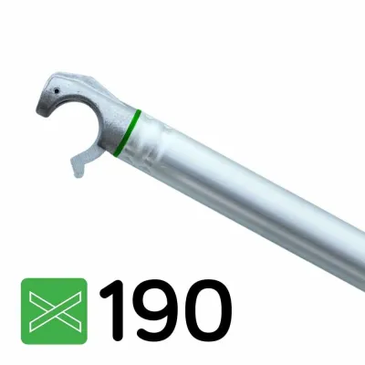 Aluminum brace for scaffolding with a length of 190 cm - quality