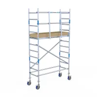Pojízdné fasádní lešení Alumexx 75 x 190 x 4,2 m - levně.
