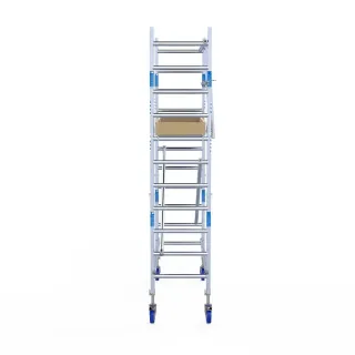 Pojazdné fasádne lešenie Alumexx 75 x 190 x 4,2 m - lacno.