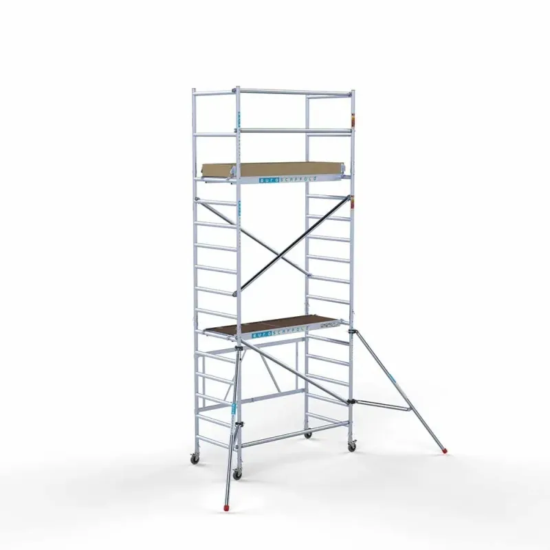 Pojízdné hliníkové lešení Combi - 90 cm x 190 cm x 5,8 m - vysoké