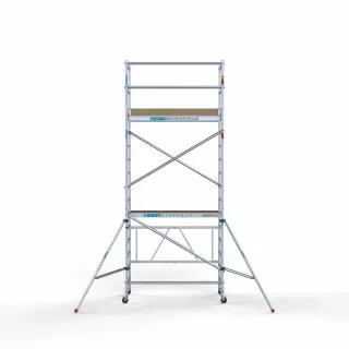 Rusztowanie aluminiowe jezdne Combi - 90 cm x 190 cm x 5,8 m - wysokie