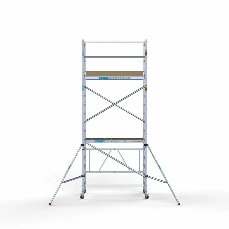 Rusztowanie aluminiowe jezdne Combi - 90 cm x 190 cm x 5,8 m - wysokie