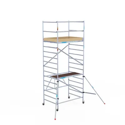 Mobile aluminum scaffold Combi - 135 cm x 190 cm x 5.7 m