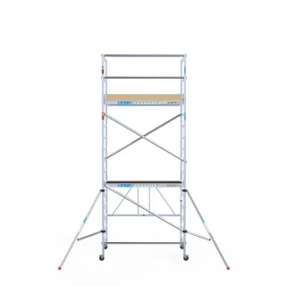 Pojízdné hliníkové lešení Combi - 135 cm x 190 cm x 5,7 m