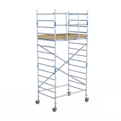 Rusztowanie aluminiowe Alumexx 135 x 190 x 5,2 m - jezdne