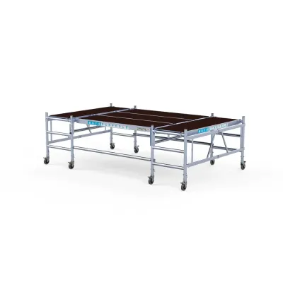 Aluminum plastering and painting platform, 190 cm x 340 cm - for professional use