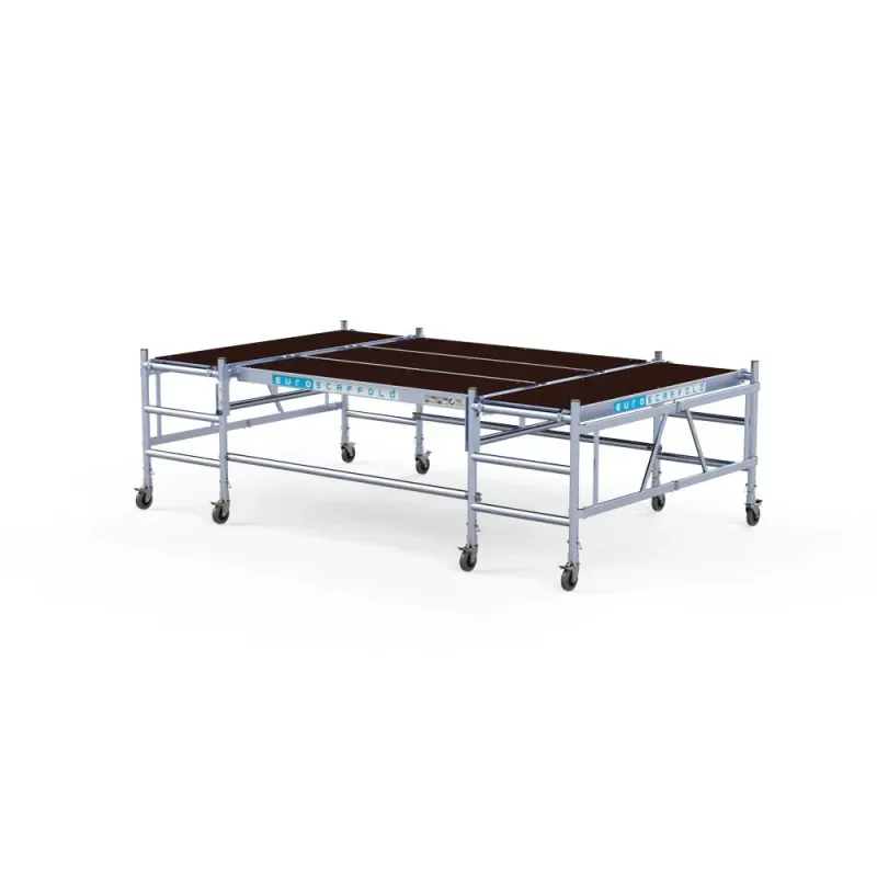 Aluminum plastering and painting platform, 190 cm x 340 cm - for professional use