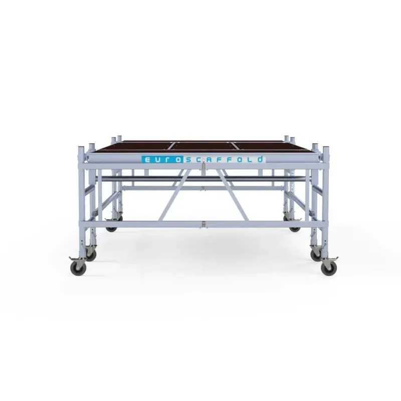 Aluminum plastering and painting platform, 190 cm x 340 cm - for professional use
