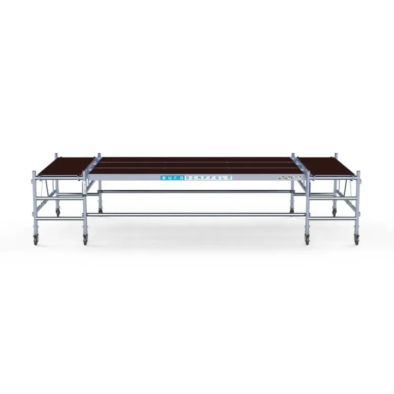 Aluminiowa platforma 190 cm x 455 cm - do tynkowania i malowania