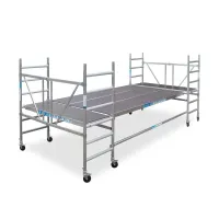 Aluminiowa platforma tynkarska, malarska, monterska 190 cm x 455 cm
