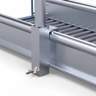 Poręcz zabezpieczenie mostu roboczego - 7 m - pomost, kładka
