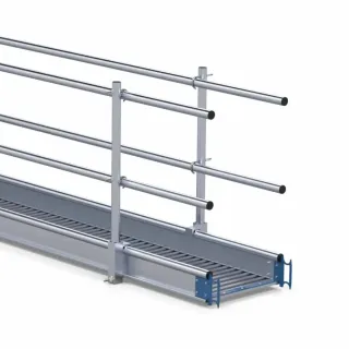 Uchwyt montażowy mostu roboczego/pomostu/kładki do rusztowania aluminiowego