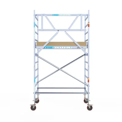 Mobile scaffold Basic - 135 cm x 190 cm x 4.2 m - Euroscaffold