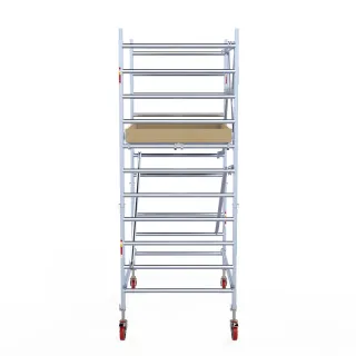 Mobile scaffold Basic - 135 cm x 190 cm x 4.2 m - Euroscaffold