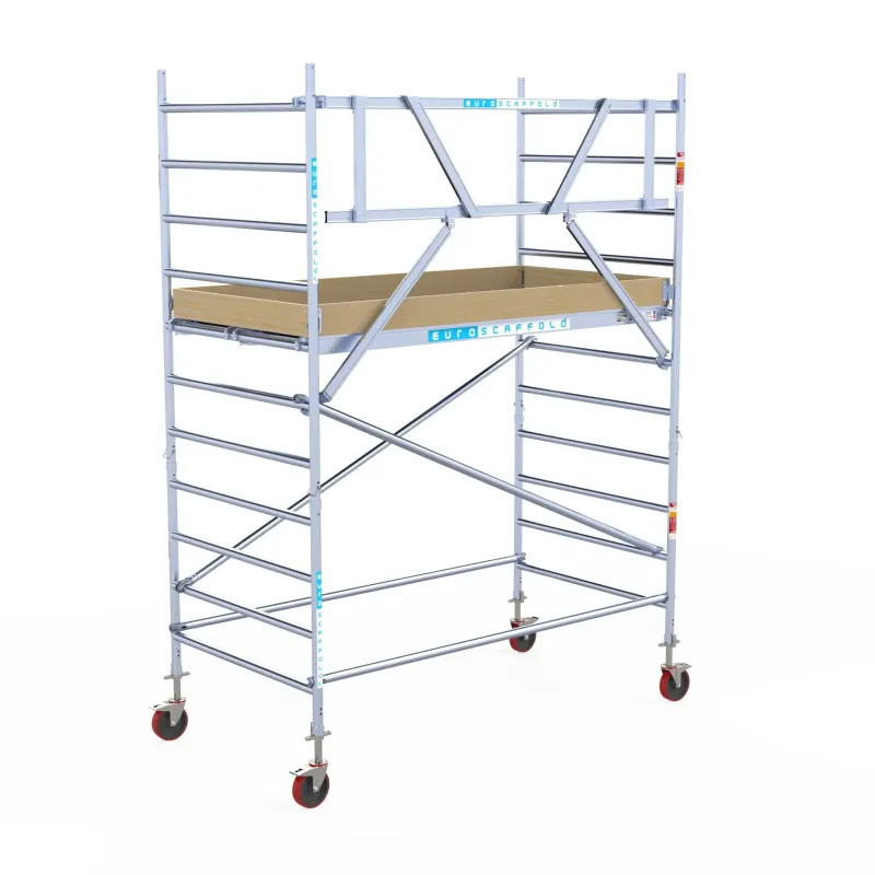 Mobile scaffolding Basic - 135 cm x 250 cm x 4.2 m - Euroscaffold
