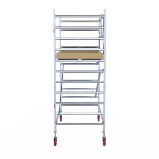 Mobile scaffolding Basic - 135 cm x 250 cm x 4.2 m - Euroscaffold