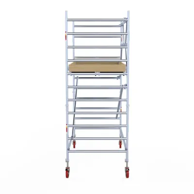Mobile scaffolding Basic - 135 cm x 250 cm x 4.2 m - Euroscaffold