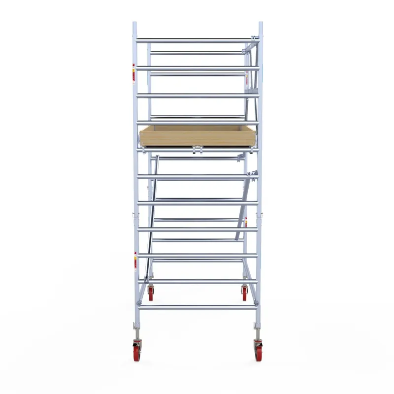 Mobile scaffolding Basic - 135 cm x 250 cm x 4.2 m - Euroscaffold